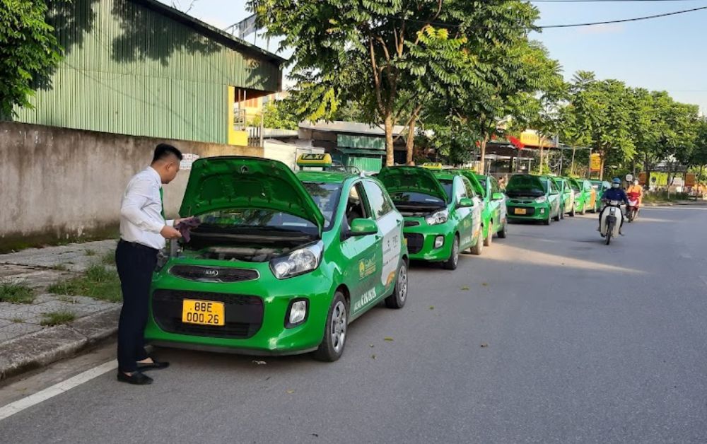 Taxi Mai Linh luôn được kiểm tra trước khi hoạt động (Ảnh: Sưu tầm Internet)