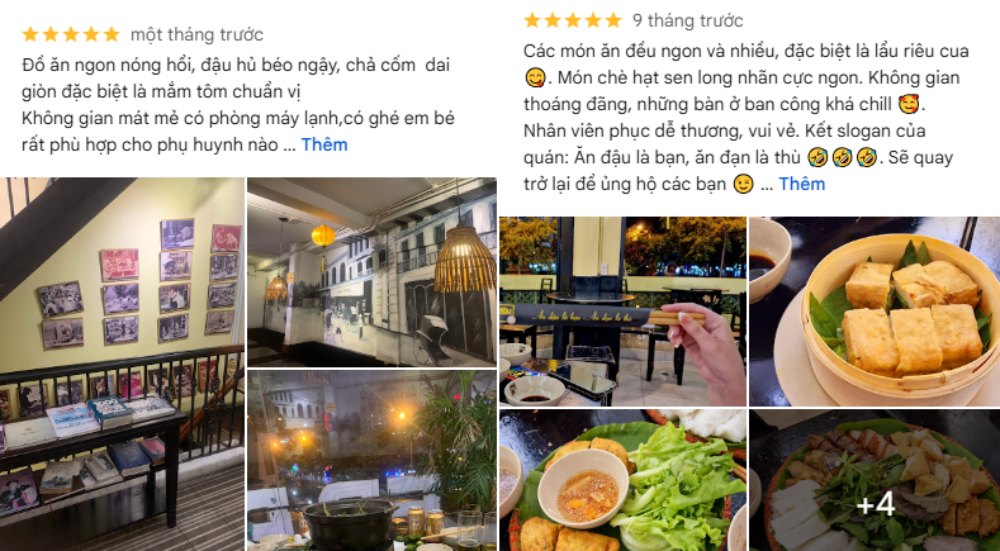 Khách thích đồ ăn ngon, phục vụ chu đáo, nhưng giá hơi cao so với mặt bằng chung (Ảnh: Google Maps)