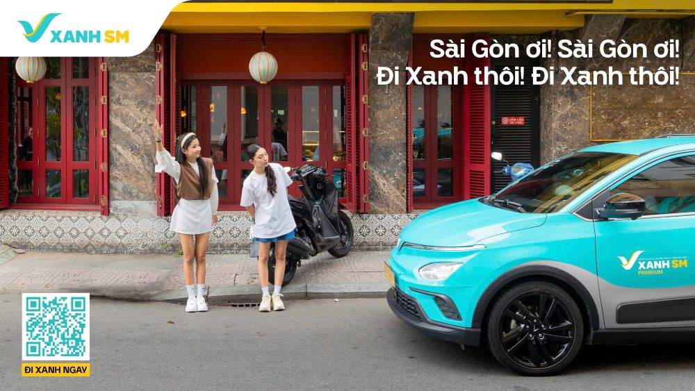 Quét mã QR tiện lợi để đặt Xanh SM ngay (Ảnh: Xanh SM)