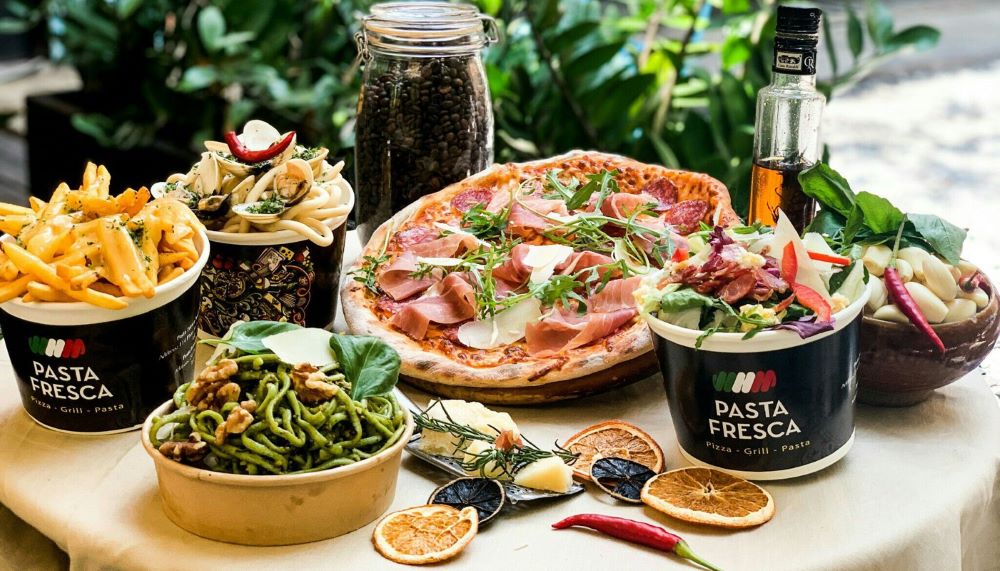 Pasta Fresca Thảo Điền chuyên về các món pasta tươi handmade và pizza nướng trong lò gạch
