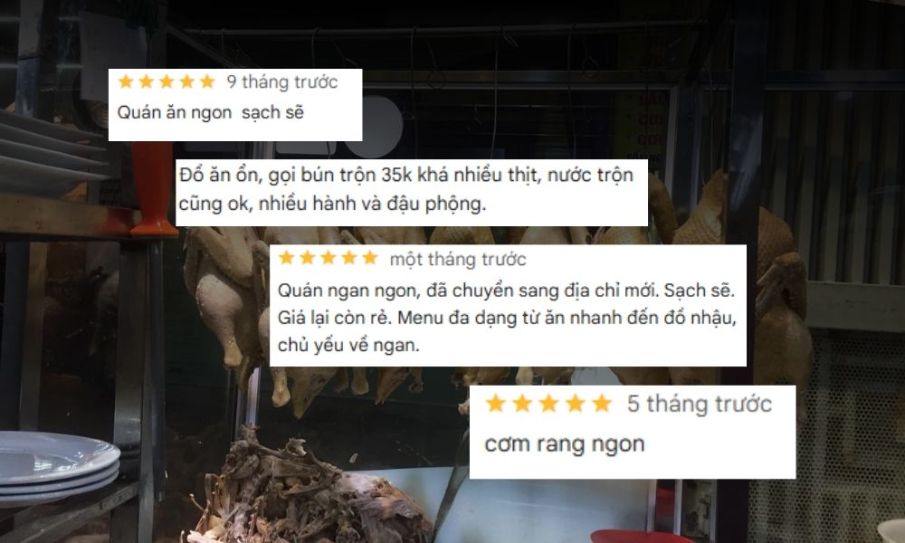 Những chia sẻ của khách hàng về trải nghiệm ẩm thực tại quán