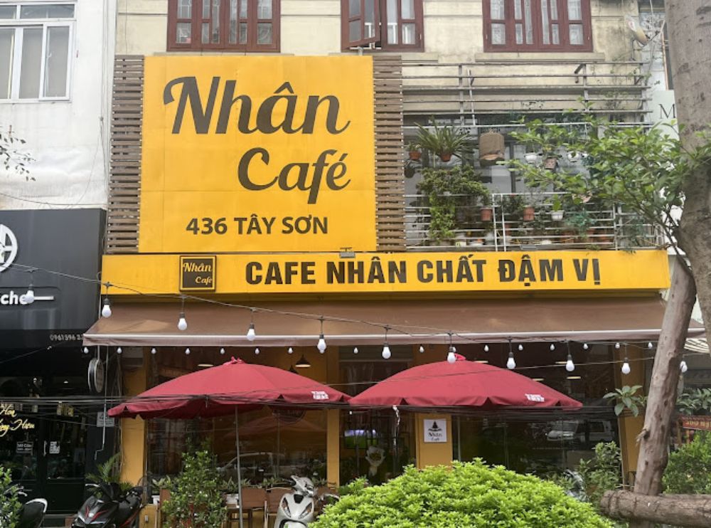 Quán cà phê Nhân ngay tại 436 Tây Sơn 