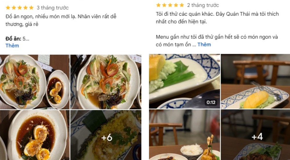 Khách hàng đánh giá dịch vụ nhanh, món ăn ngon và giá cả hợp lý