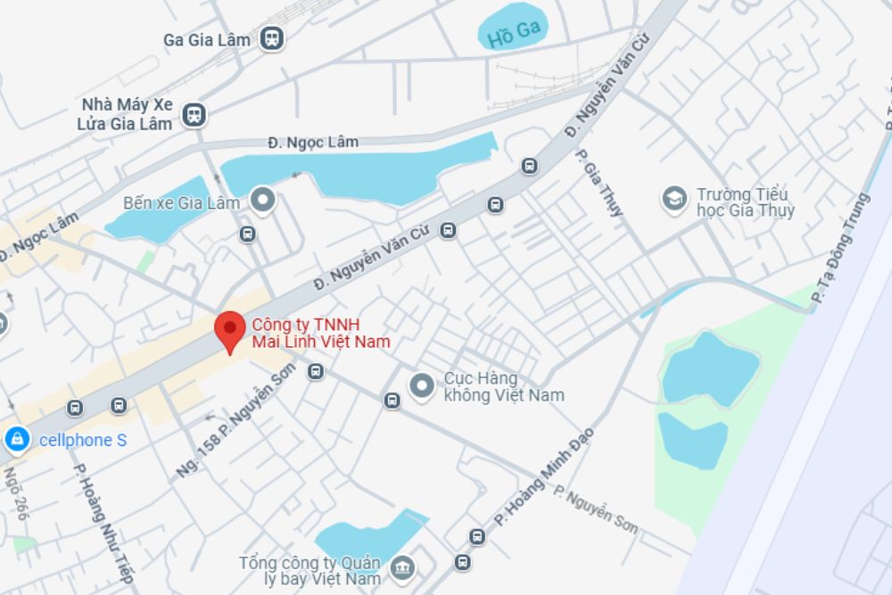 Taxi Mai Linh nằm tại 301 Nguyễn Văn Cừ, Quận Long Biên (Ảnh: Google Maps)