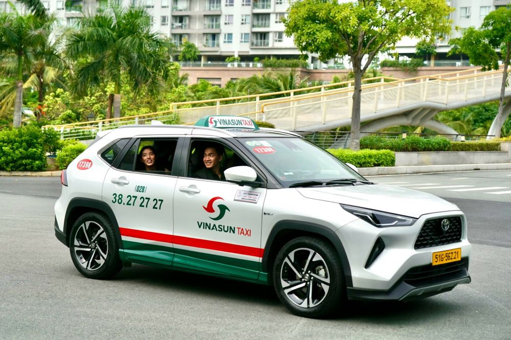 Dịch vụ di chuyển taxi Vinasun tại khu vực Mỹ Tho