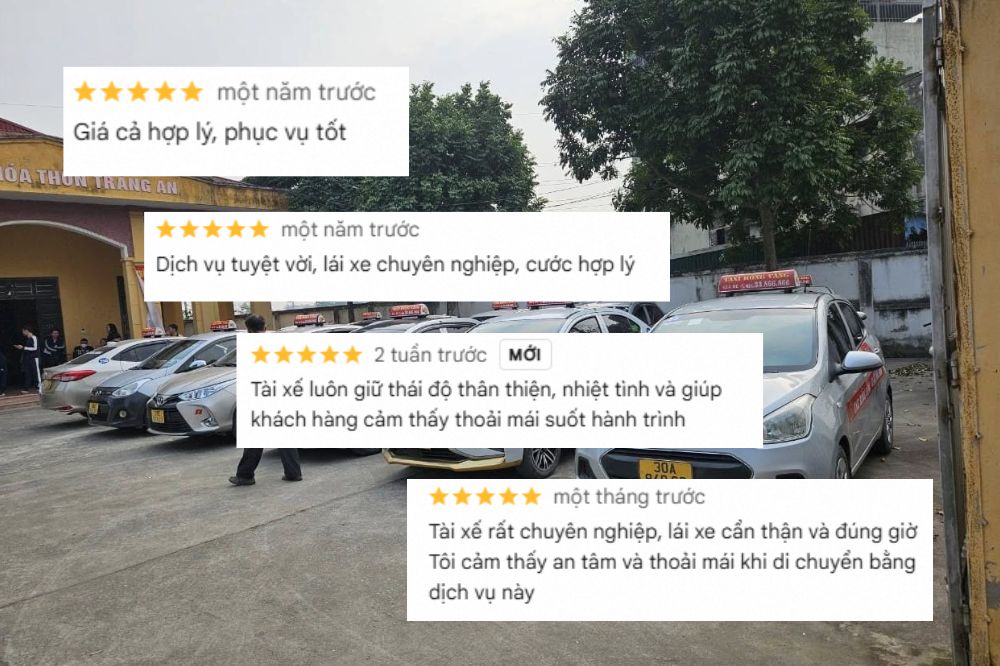 Taxi Rồng Vàng là hãng xe có chất lượng dịch vụ tốt với mức giá hợp lý (Ảnh: Sưu tầm Internet)