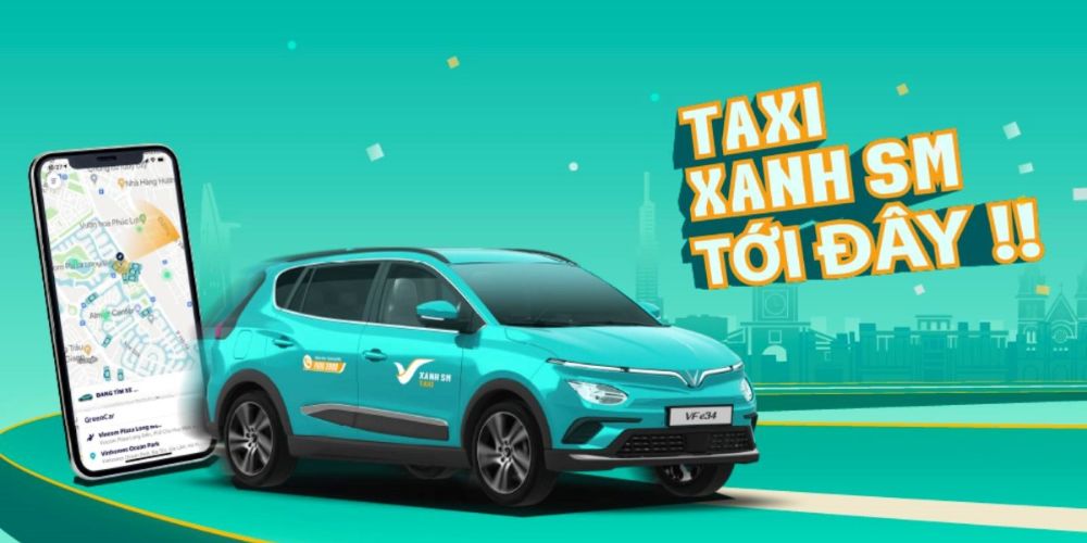 Đặt taxi dễ dàng với ứng dụng Xanh SM trên điện thoại thông minh 