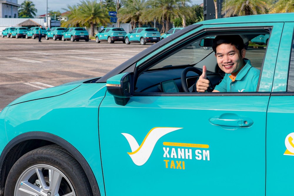 Taxi Xanh Nam Sách được đánh giá cao nhờ sự chuyên nghiệp, tận tâm của tài xế (Ảnh: Xanh SM)