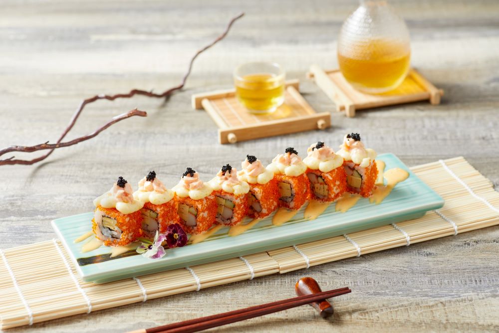 Điểm nổi bật của Sushi Tei chính là nguồn nguyên liệu tươi ngon được tuyển chọn kỹ lưỡng 
