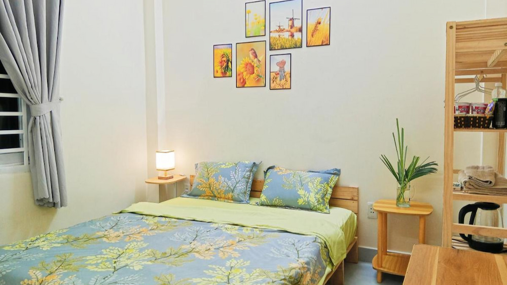 Ola's Home mang đến không gian nghỉ ngơi yên tĩnh, tách biệt với sự nhộn nhịp của khu trung tâm