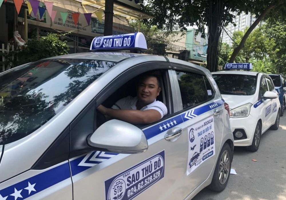 Taxi Sao Thủ Đô ngày càng nâng cao chất lượng dịch vụ (Ảnh: Sưu tầm Internet)