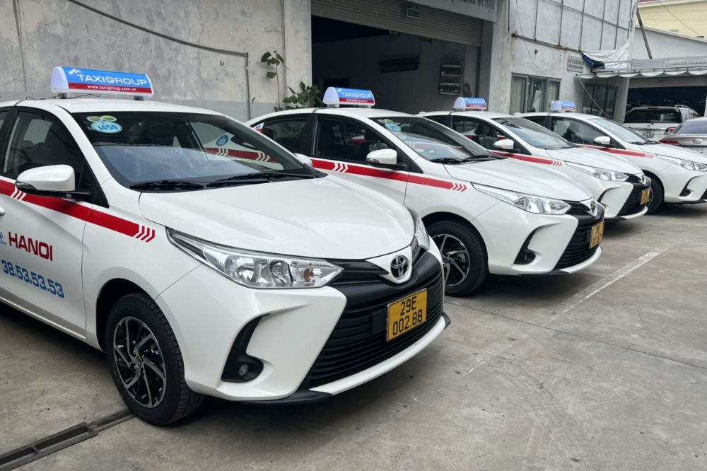 Dàn xe hơi đời mới của hãng Taxi Group (Ảnh: taxigroup.net)