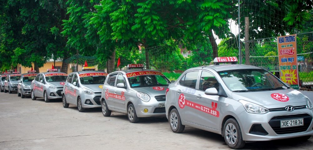 Taxi 123 là một trong những cái tên nổi bật trong danh sách taxi Phú Xuyên uy tín (Ảnh: Taxi123.com.vn)