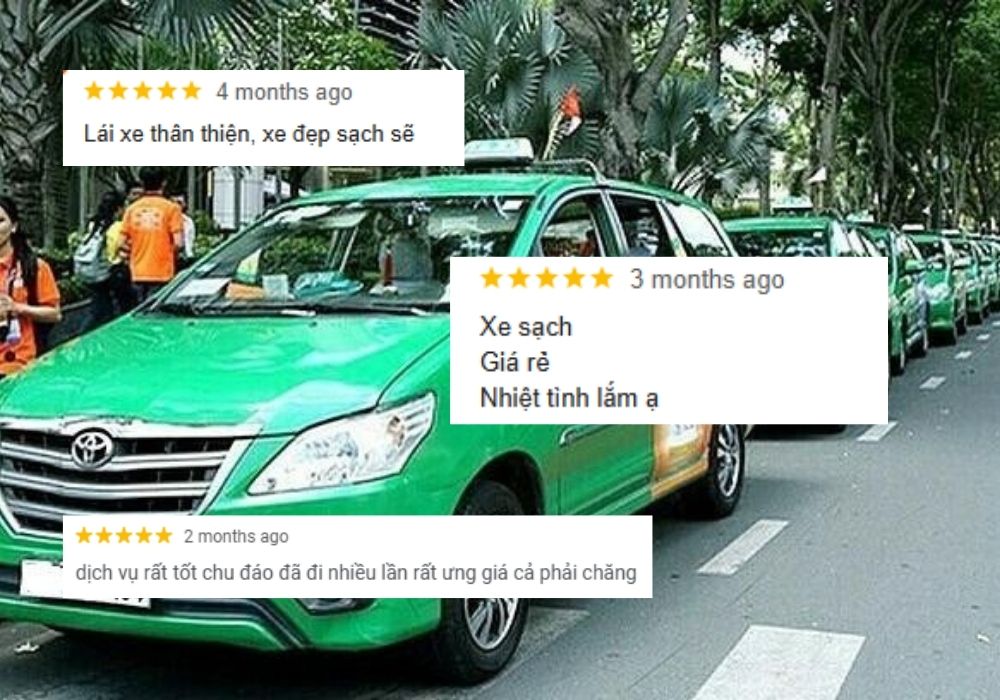 Hãng xe luôn được khách hàng tin tưởng và đánh giá 5 sao (Ảnh: Google Maps)