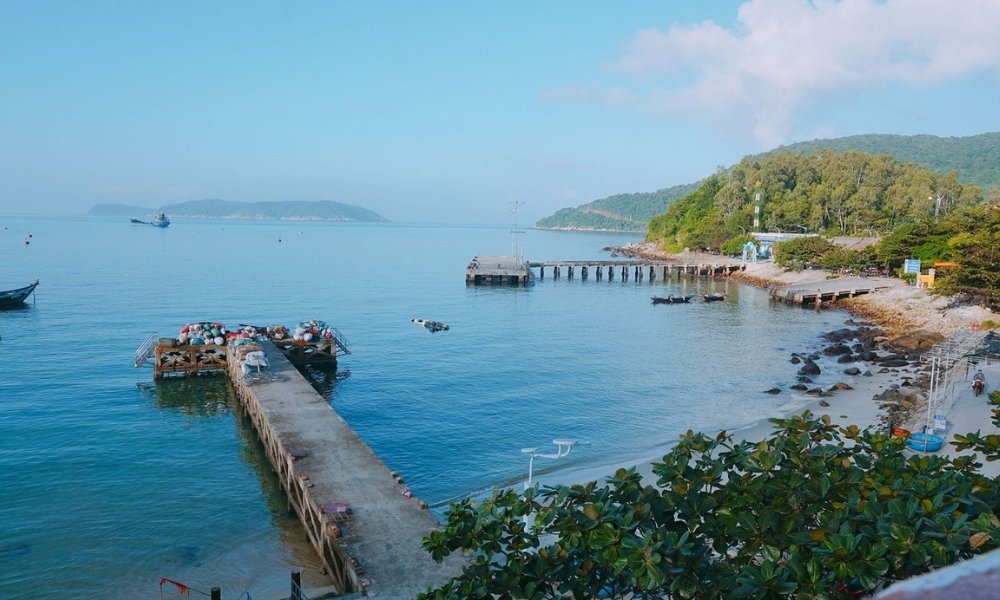 Khung cảnh bình yên tại Cù Lao Chàm