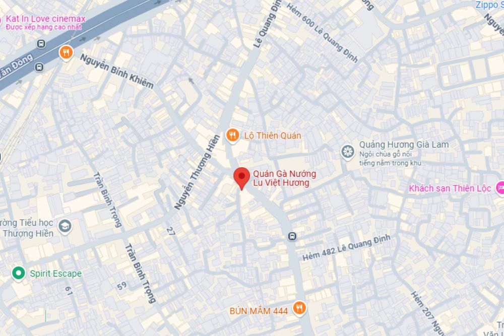 Quán gà nướng lu Việt Hương Phường 5, Bình Thạnh (Ảnh: Google Maps)