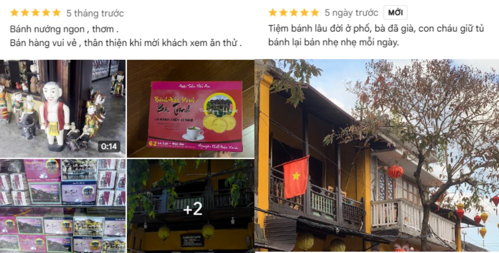 Khách hàng đánh giá cao hương vị truyền thống và sự hiếu khách của chủ tiệm (Ảnh: Google Maps)