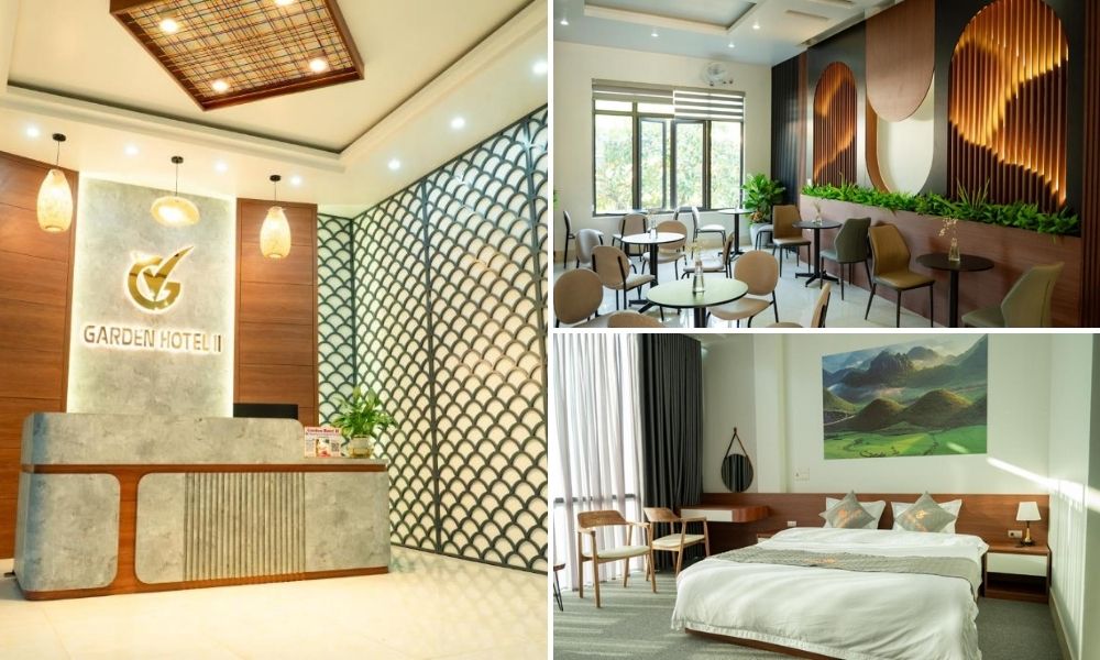 Trải nghiệm không gian lưu trú rộng rãi, hiện đại tại Garden Hotel II