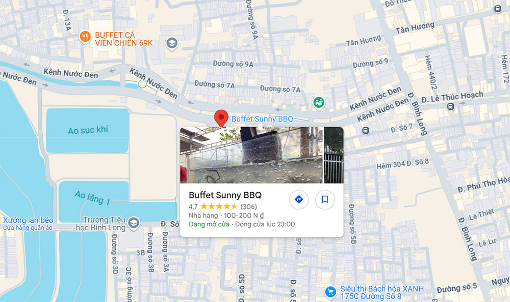 Buffet Sunny BBQ (Ảnh: Google Maps)