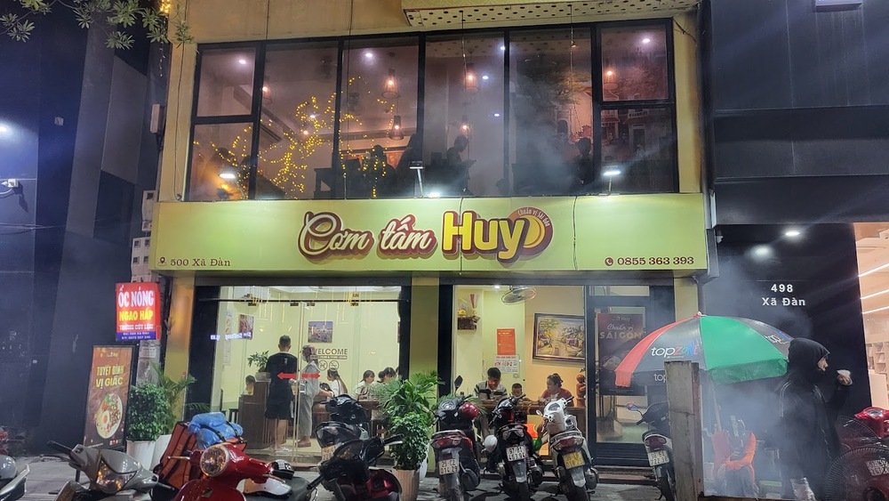 Cửa hàng cơm tấm Huy