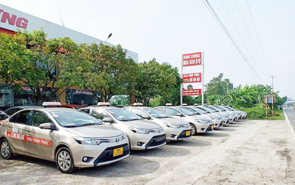 Taxi Vĩnh Phúc sở hữu đội xe taxi 4 chỗ vận hành an toàn và tiết kiệm chi phí (Ảnh: Sưu tầm Internet)