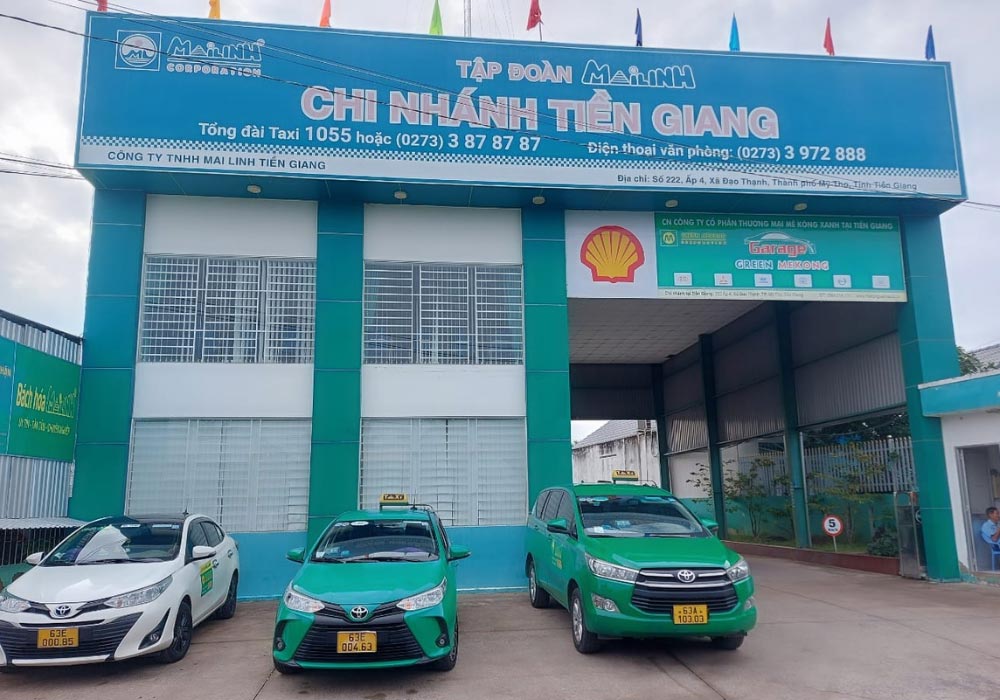 Taxi Mai Linh có chi nhánh tại Mỹ Tho, Tiền Giang 