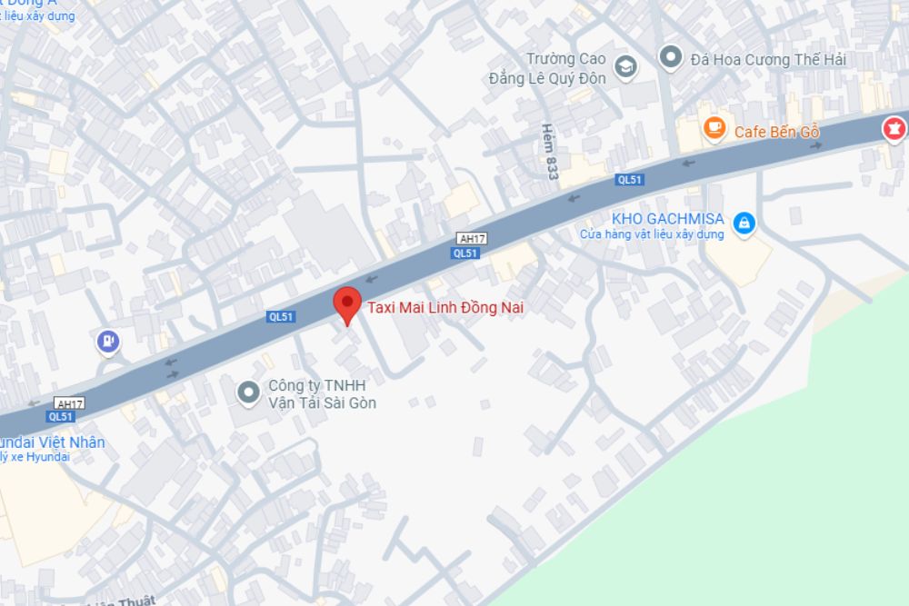 Taxi Mai Linh tại Biên Hòa, Đồng Nai (Ảnh: Google Maps)