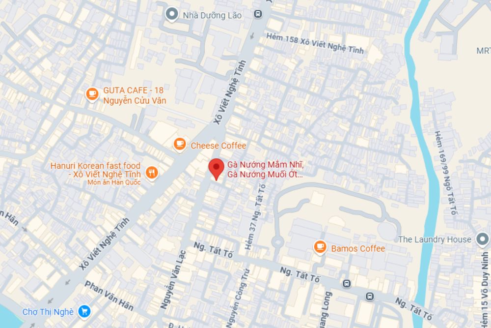 Gà nướng mắm nhĩ, gà nướng muối ớt Đệ Nhất (Ảnh: Google Maps)