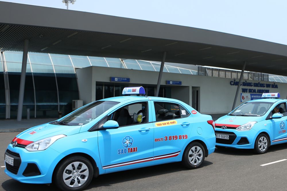 Dịch vụ đưa đón sân bay của Sao Taxi (Ảnh: Saotaxi.com)