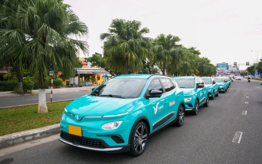 Đội ngũ taxi Xanh SM chính thức hoạt động tại khu vực tỉnh Quảng Trị (Ảnh: Xanh SM)