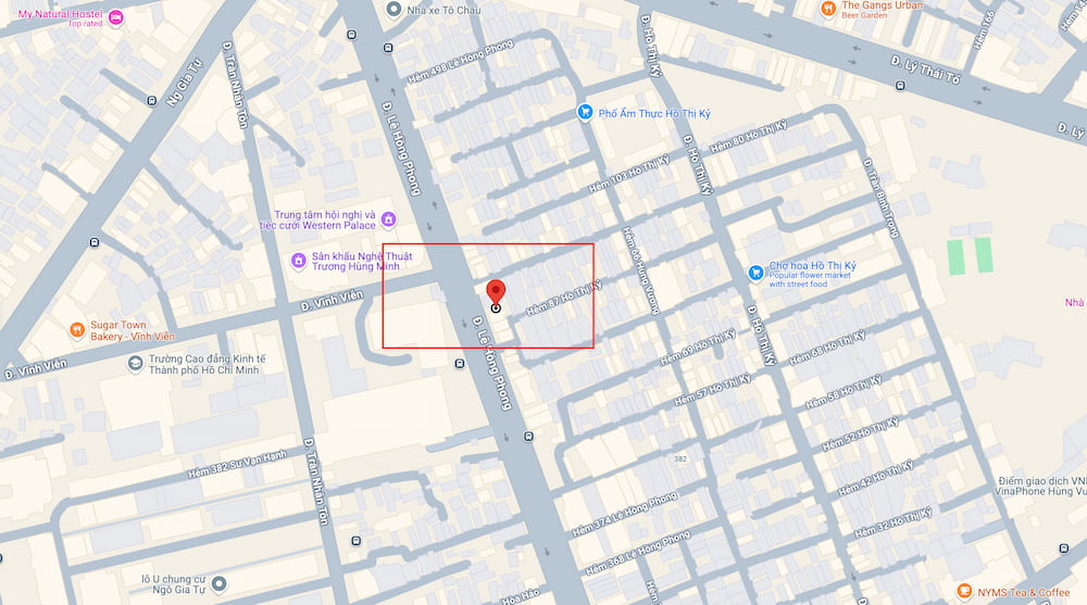 Nhà xe Vân Chính chuyên hoạt động Đồng Nai - Sài Gòn (Ảnh: Google Map)