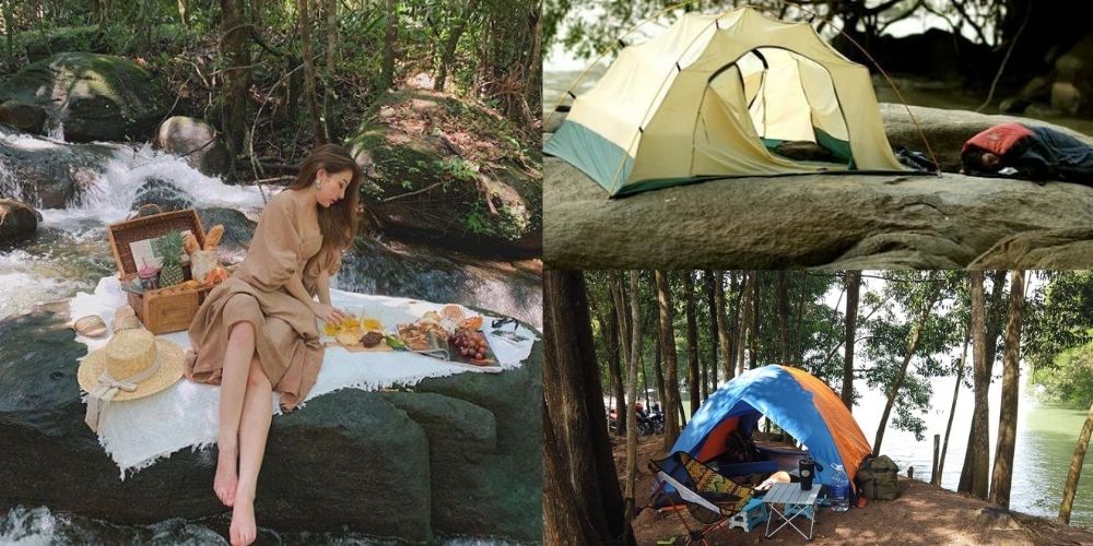 Suối Tiên sở hữu phong cảnh rất thích hợp để cắm trại và tổ chức picnic