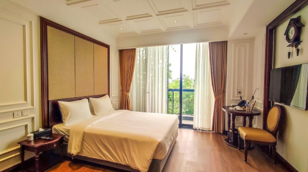 Một phòng nghỉ của khách sạn A25 Luxury Hotel