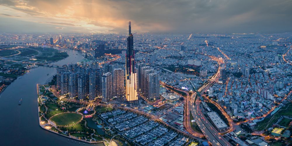 Landmark 81 là tòa nhà cao nhất tại Việt Nam tính đến thời điểm hiện tại