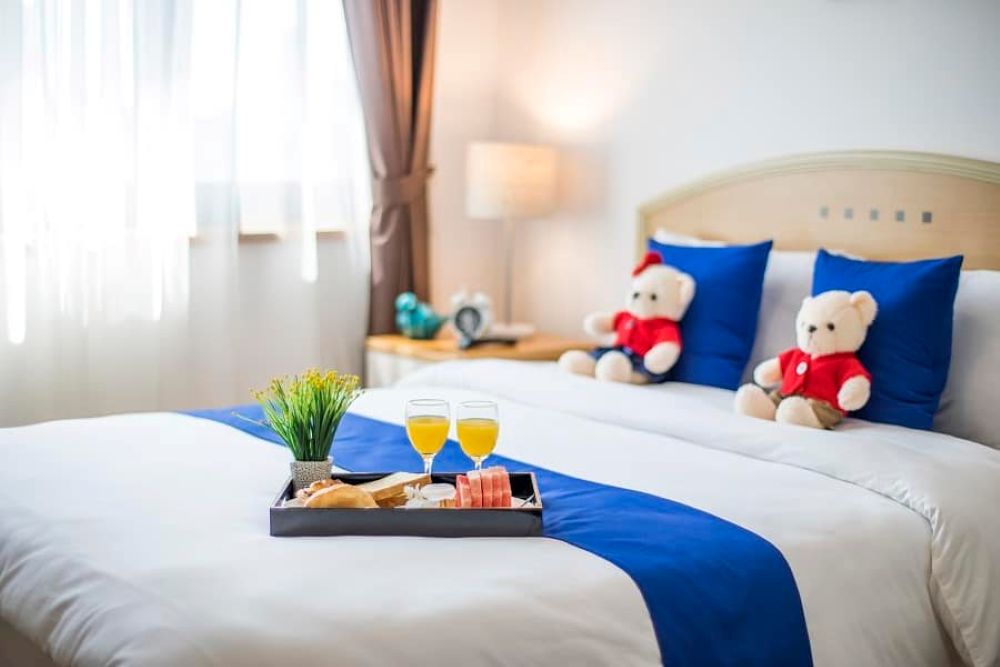 Phòng ngủ tại Rose Garden Residences, Giảng Võ Hà Nội 