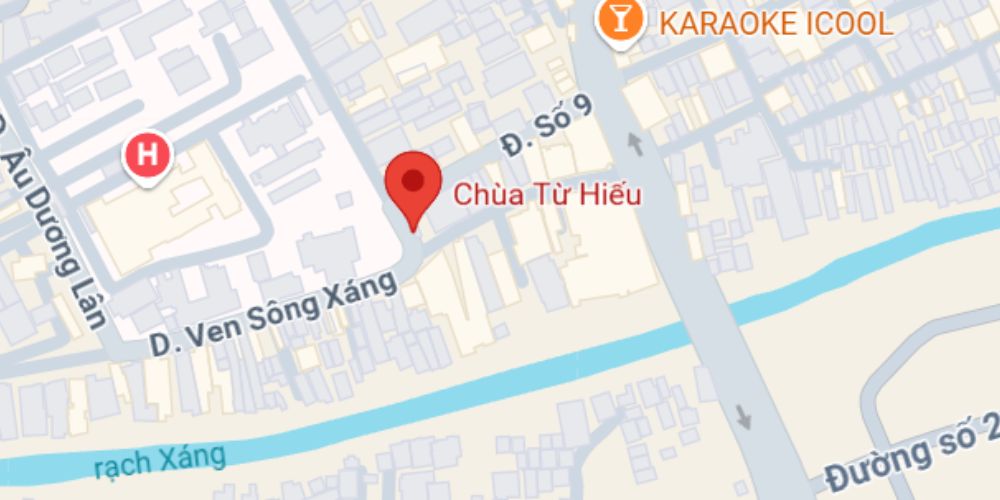 Chùa Từ Hiếu Quận 8 trên Google Maps