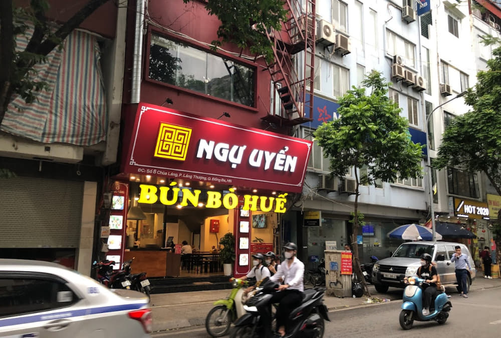 Bún bò Huế Thượng Uyển là thương hiệu nhượng quyền (Ảnh: Sưu tầm Internet)