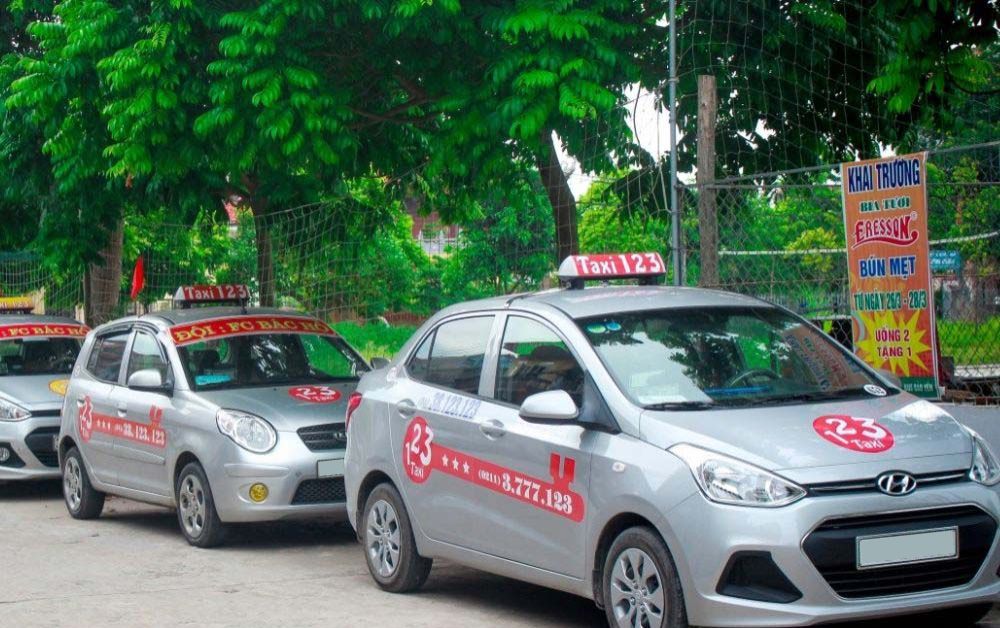 Taxi 123 Tam Dương sở hữu đội xe với quy mô lớn, đảm bảo phục vụ khách hàng mọi lúc, mọi nơi (Ảnh: Sưu tầm Internet)