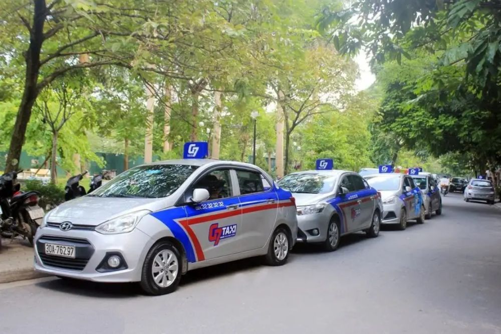 Bạn có thể bắt xe taxi G7 trực tiếp trên đường (Ảnh: Sưu tầm Internet)