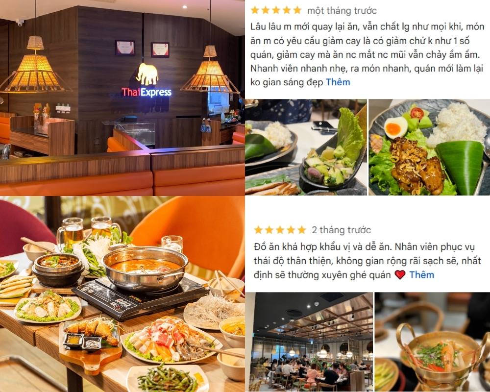 Nhiều thực khách đánh giá cao thái độ phục vụ của nhân viên quán Thai Express Lotte 