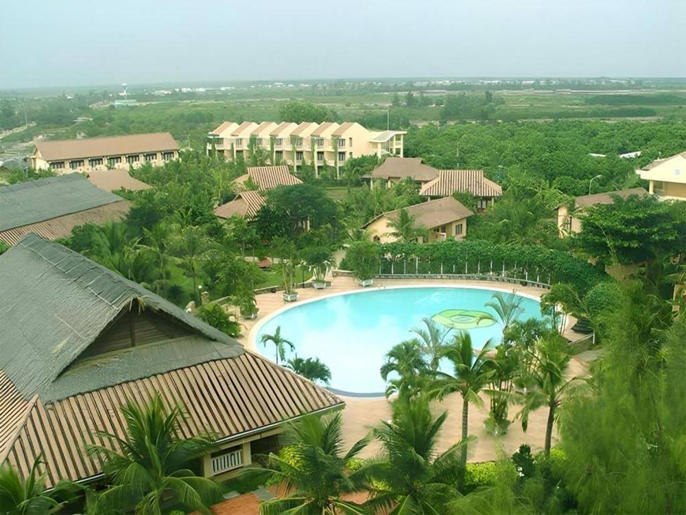 Cần Giờ Resort chụp từ trên cao (Ảnh: Booking.com)