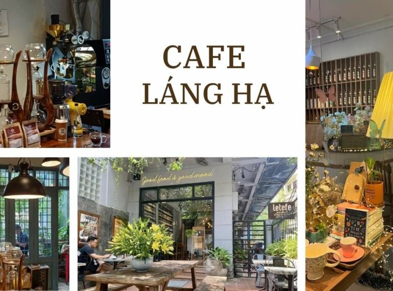 review các quán cafe Láng Hạ