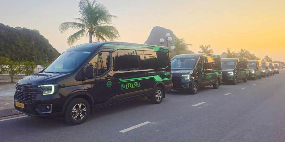 Các dòng xe limousine cao cấp tại Vân Đồn Xanh