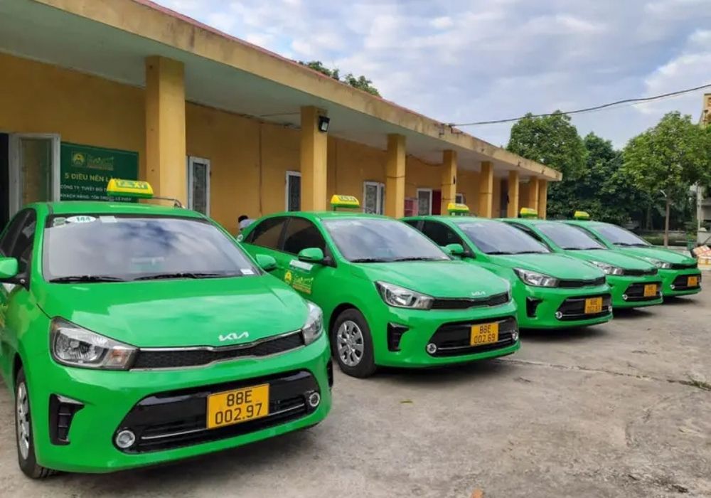 Taxi Mai Linh Vĩnh Tường phục vụ 24/7 (Ảnh: Sưu tầm Internet)