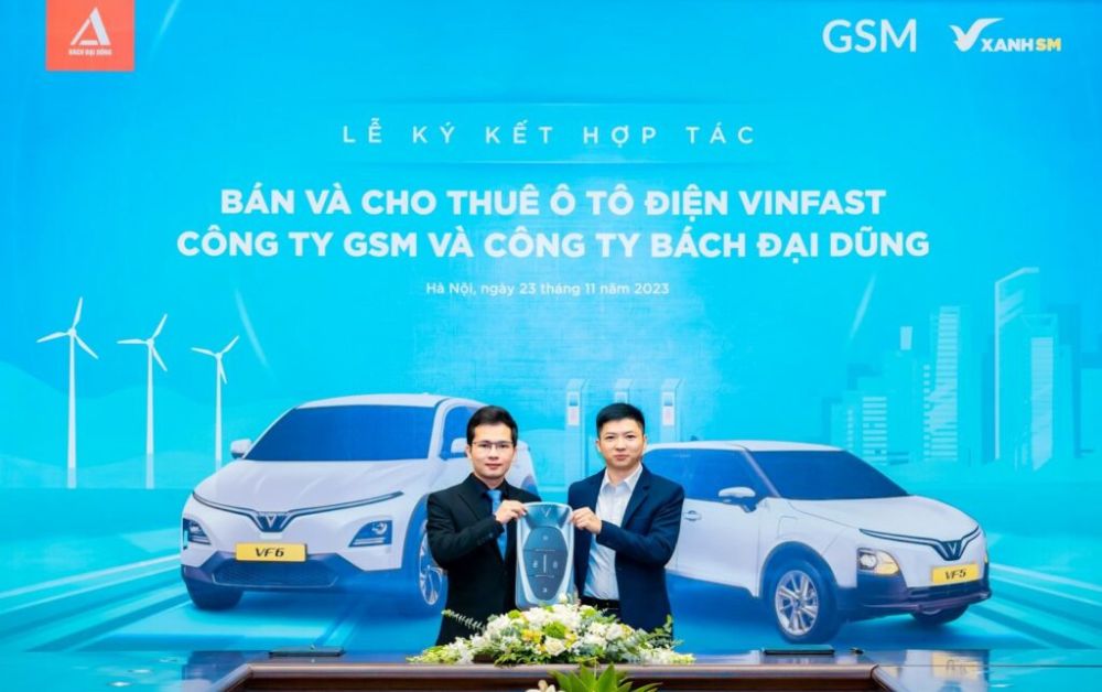 Bách Đại Dũng và Xanh SM triển khai hợp tác toàn điện trên thị trường Nghi Xuân, Hà Tĩnh (Ảnh: Xanh SM)