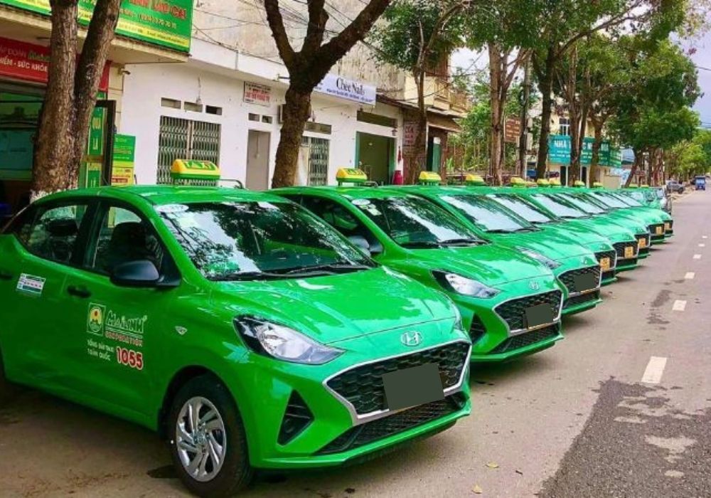 Taxi Mai Linh đưa đón nhanh chóng, đảm bảo an toàn trên mọi chuyến đi (Ảnh: Sưu tầm Internet)