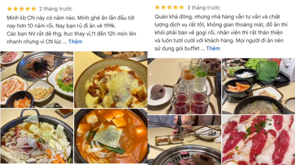 Khách thích không gian sạch sẽ, đồ ăn ngon, nhân viên phục vụ tốt (Ảnh: Google maps)