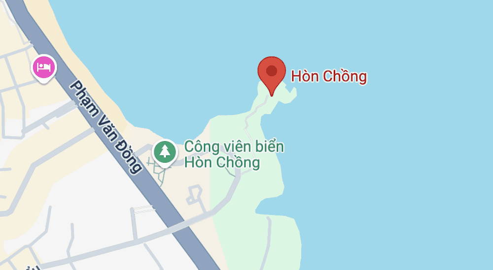 Hòn Chồng giáp biển Nha Trang 