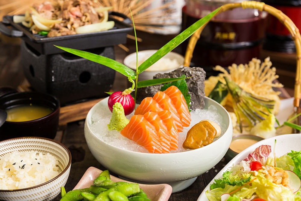 Các món sashimi của Kegon đều được tuyển chọn kỹ lưỡng, cẩn thận 