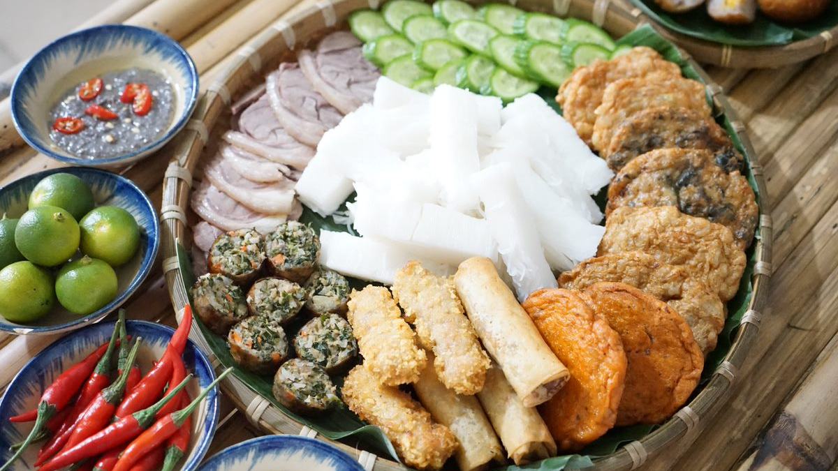 Bún đậu mắm tôm ở Sài Gòn